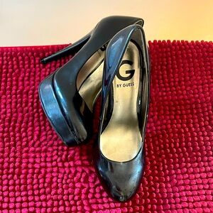 Guess Patent Black Stilettos🪩